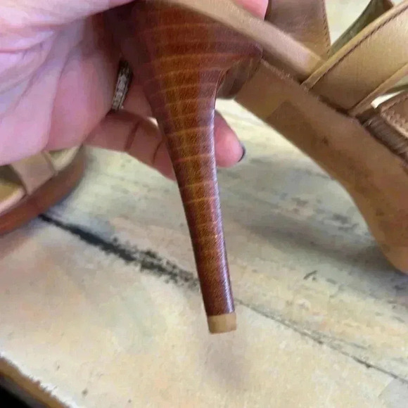 Stuart Weitzman - PARUP MESH STRAPPY SANDALS size 6 - Picture 6 of 9